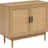 Test Buffet Amana BAÏTA : le petit meuble chêne/cannage qui mise tout sur le style