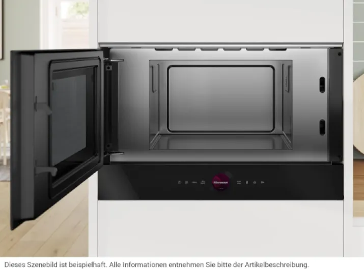Bosch BFL7221B1, Série 8, Micro-ondes, Encastrable, Noir Série 8 Noir