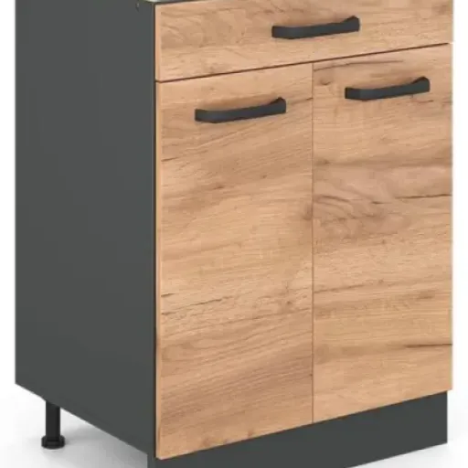 Avis Vicco Meuble Cuisine R-Line 60 cm : un caisson bas simple et modulable pour équiper sa cuisine
