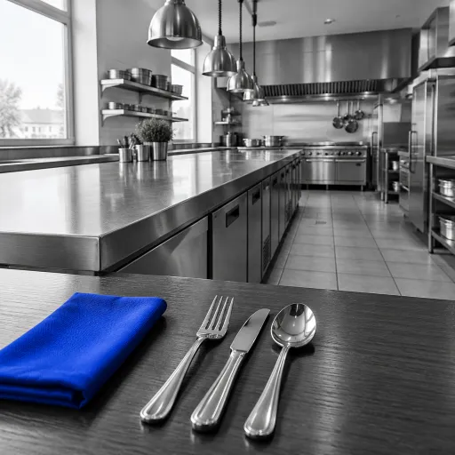 Pourquoi choisir des couverts en inox 18/10 pour une table élégante et un plan de travail en acier professionnel