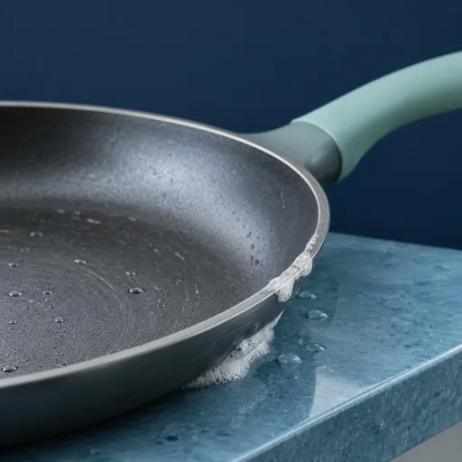 Poêle en fonte d’aluminium : l’alliée durable des plans de travail de cuisine modernes