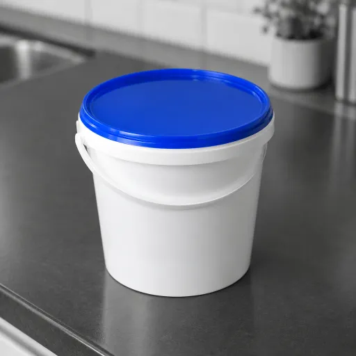 Préserver votre plan de travail grâce au seau alimentaire avec couvercle : hygiène, protection et durabilité