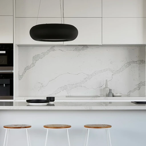 Aménagement de cuisine à Vélizy : les plans de travail IKEA