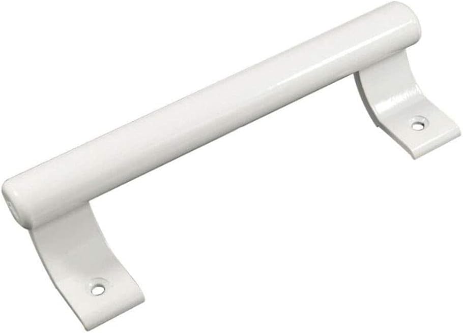 KAFENDA 200mm alliage d'aluminium poignée de porte coulissante balcon poignée de porte en verre armoire de salle de bain poignée de porte entrepôt poignée de porte poignée en métal moderne (Blanc)