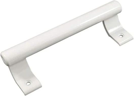 KAFENDA 200mm alliage d'aluminium poignée de porte coulissante balcon poignée de porte en verre armoire de salle de bain poignée de porte entrepôt poignée de porte poignée en métal moderne (Blanc)