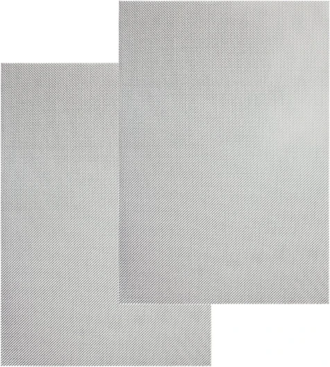 2 Pièces A4 Grillage métallique en acier inoxydable, treillis métallique 20 mailles, feuilles de maille filtrante en acier inoxydable, résistant aux insectes, résistant à l'abrasion (210 x 300 MM)