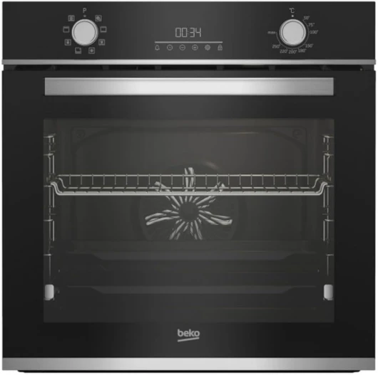 BEKO S0429117 Four multifonction Bbim13300Xd, 72 L, 2500 W, A, noir, 100 W, 80 litres, acier inoxydable, ne s'applique pas