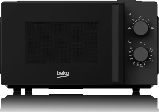 Beko - MOC20100B2 Micro-ondes 5 niveaux de puissance, 20 litres, 700 W, pose libre, minuterie 35 min - Noir