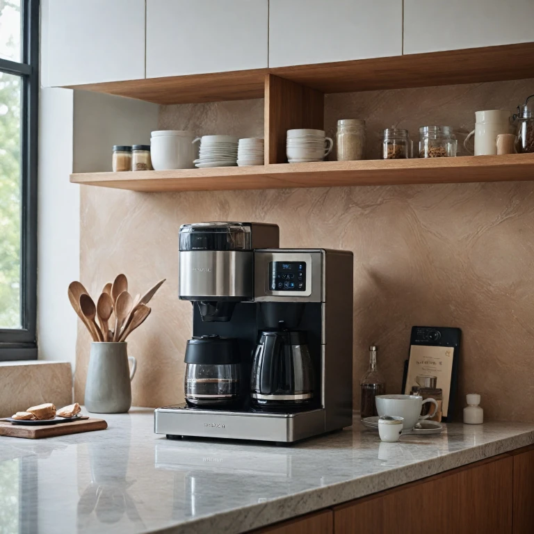 Optimisez votre espace de cuisine avec une cafetière Braun