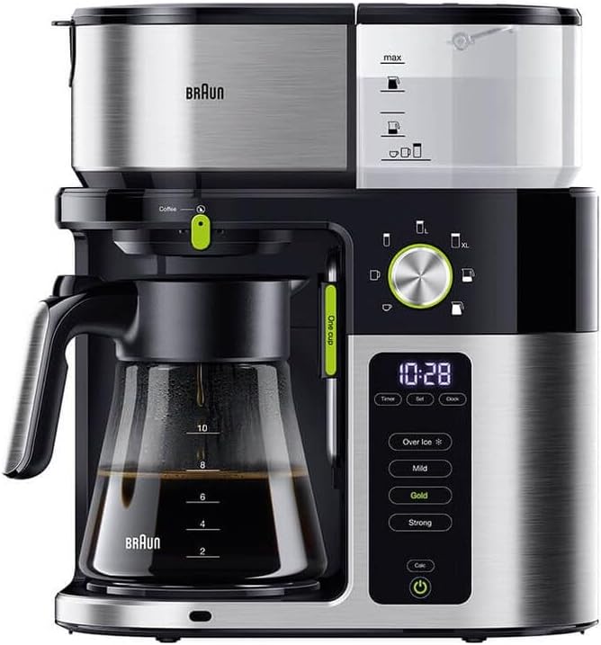 MultiServe KF9050BK Machine à café, de 1 à 110 tasses, Système BrewChoice Plus pour personnaliser l'infusion selon vos goûts Cafetière