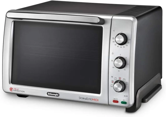 De'Longhi EO 24752 Midi Four électrique, 24 litres, 2000 W, argent 24 Argent