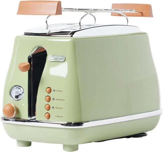 De'Longhi CTOV 2103.GR Grille-Pain, Olive