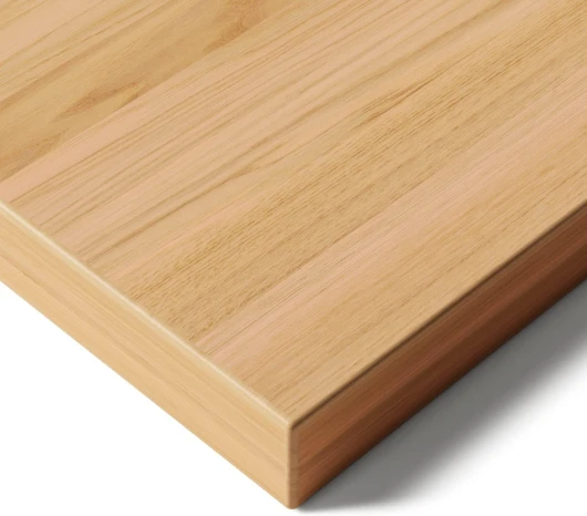 Plateau de Table - Fabriqué en Europe - Stable et Durable - 25 mm - 160 x 80 cm - Idéal pour Bureau réglable en Hauteur et Table à Manger, etc - en Bois de chêne Chêne 160 x 80 cm