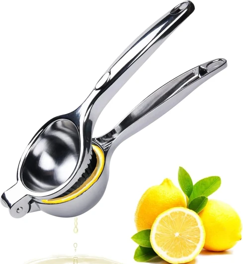 Relota 7 cm de Diamètre Presse Agrumes Manuel, Presse Citron, Presse Agrume Manuel Résistant, Presse Orange Manuel pour Cuisine, Bar, Restaurant, Sûr Et Durable