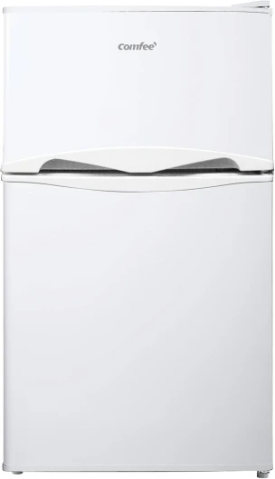 ' RCT87WH2(E) Réfrigérateur Congélateur Sous Plan, Petit Réfrigérateur Congélateur 87L avec Éclairage, Étagères Amovibles, Thermostats Réglables, Portes Réversibles, Blanc [Classe Énergétique E]