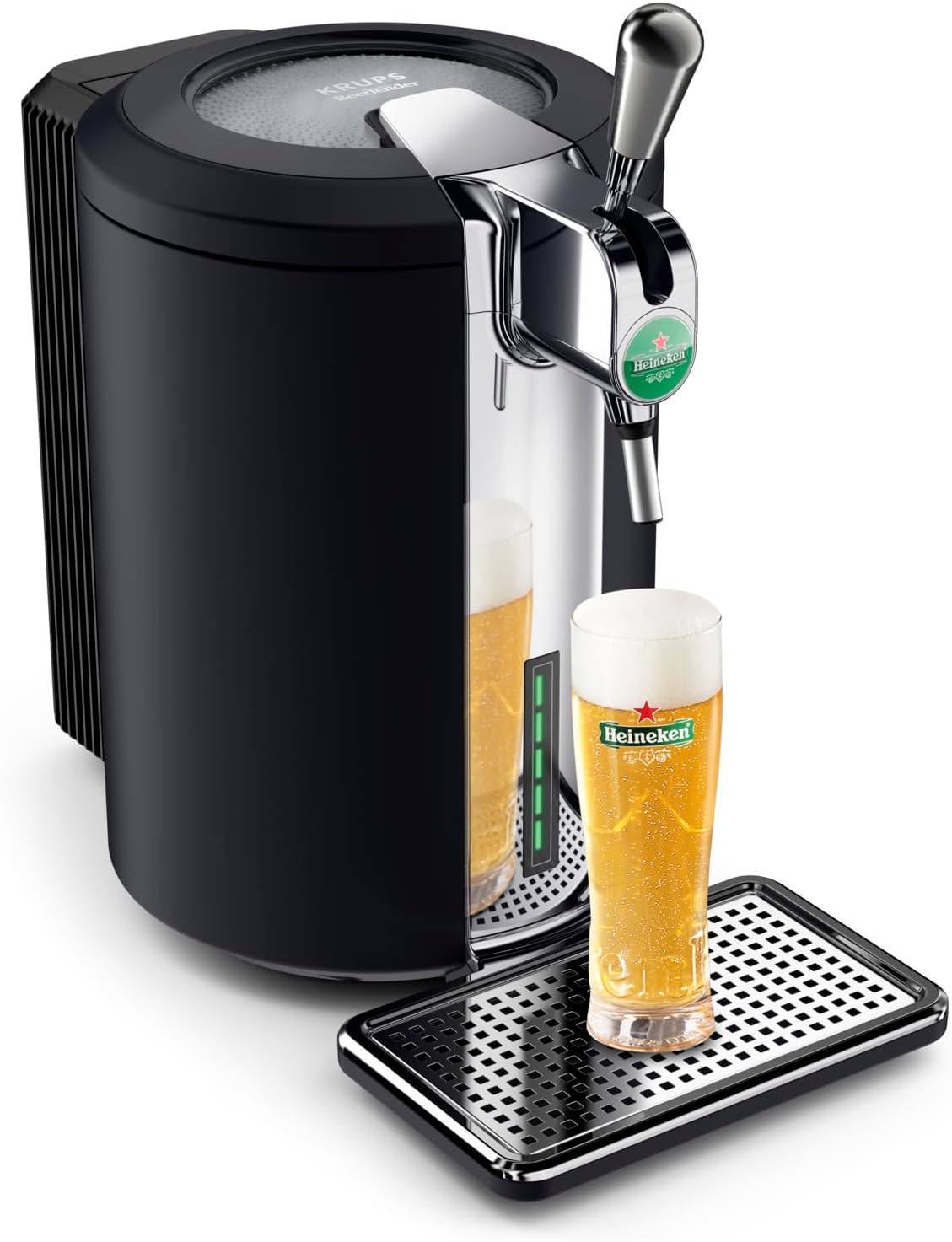 Beertender Compact Ultimate, machine à bière pression, Mousse et température parfaites, Fûts 5 L, YY5603FD