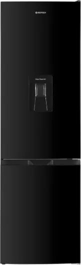 Refrigerateur combiné - congélateur bas - GCB262BL Noir - capacité 262L - Classe E Noir 262L