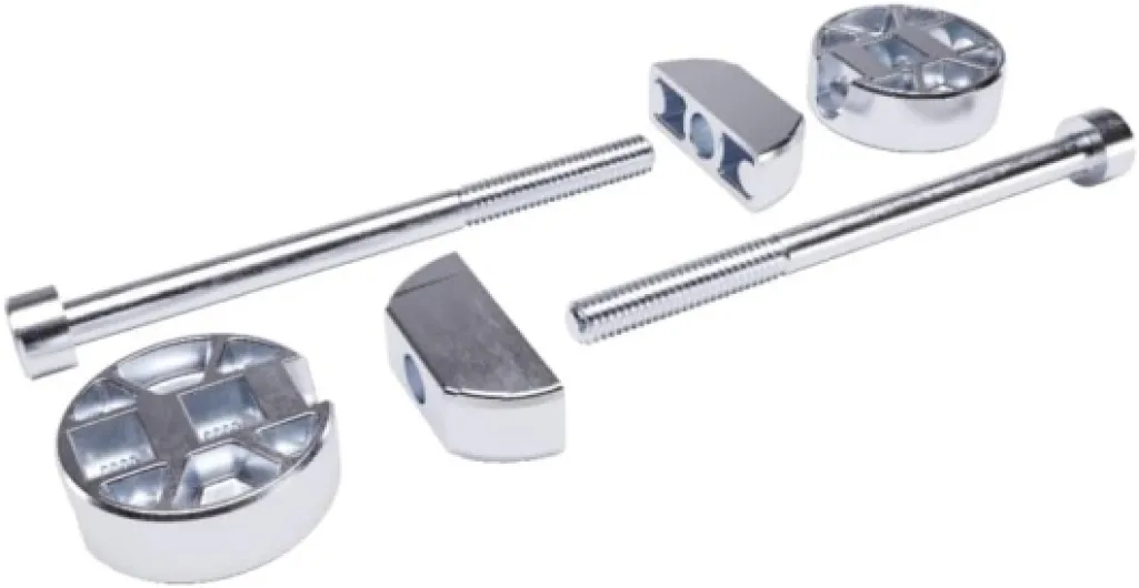 2x Connecteur rapide jonction plan travail ferrure d'assemblage Ø20mm x 10mm meuble vis Fixation Support Plaque Bois