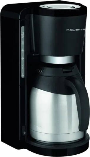 CT381810 Cafetière Isotherme Adagio - Pot Thermo Isolant Inox - Maintient au Chaud pendant 4h - 10 à 15 Tasses