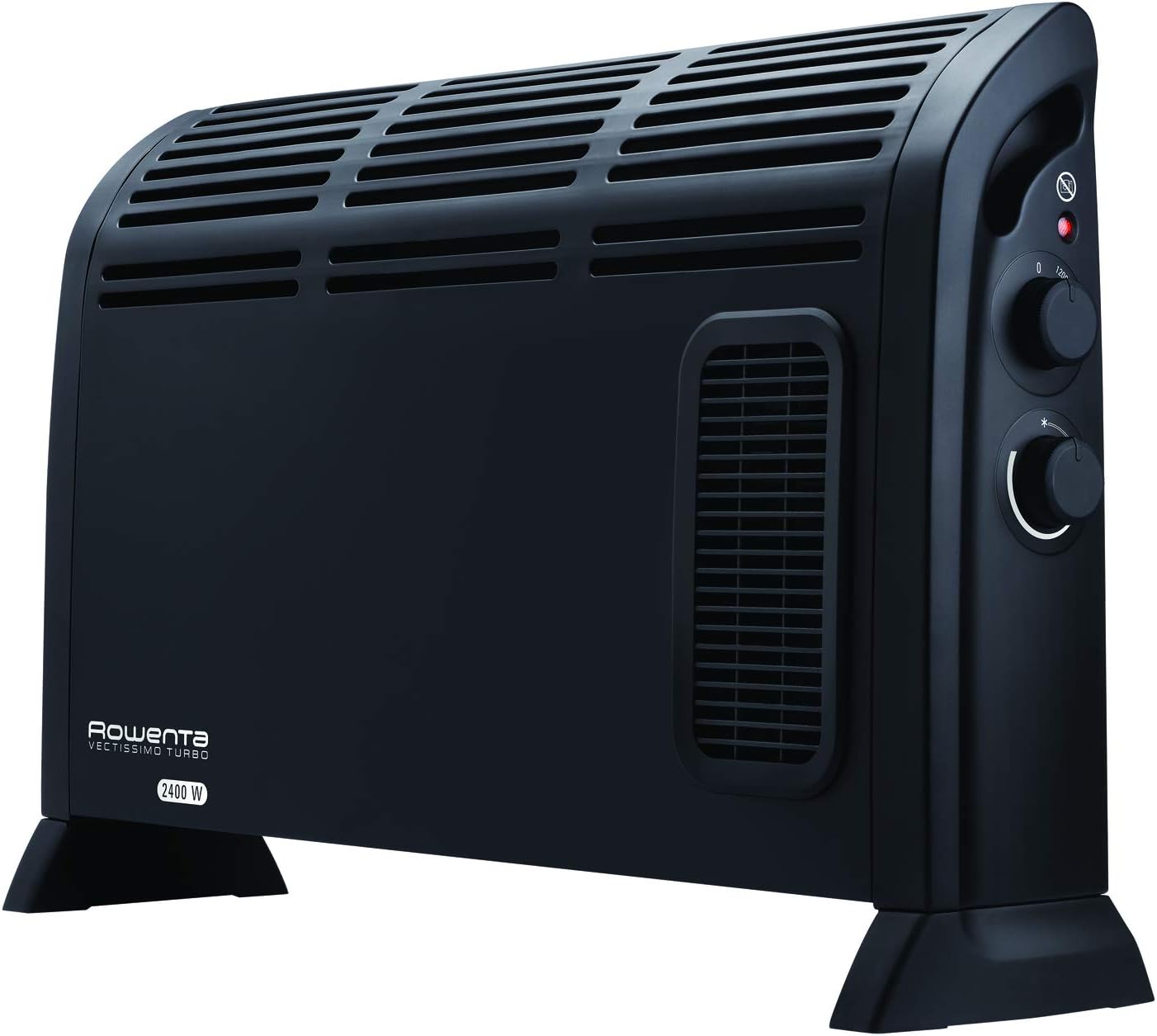 Ventilateur convecteur Vectissimo CO3035 - Deux niveaux de puissance - Chauffage électrique - Intérieur - Pour pièces de 25 m², noir Rowenta CO3035F1 Radiateur Chauffage Convecteur Électrique Vectissimo Unique