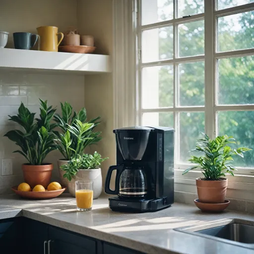 Optimisez votre espace avec une cafetière Russell Hobbs