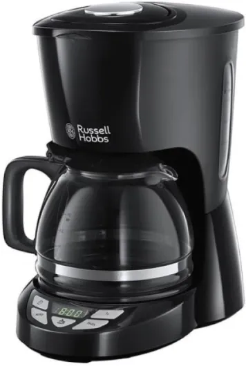 Cafetière filtre [Programmable, Technologie WhirlTech pour extraction & arôme optimaux] Textures (10 tasses, verseuse en verre 1,25L, plaque chaude, auto-off) 22620-56