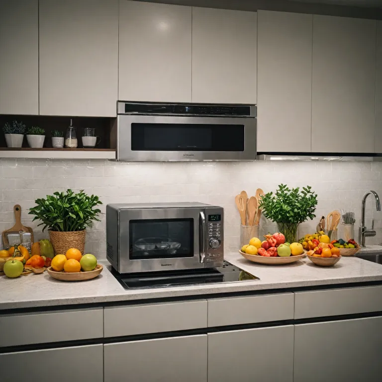 Optimisez votre espace de cuisine avec un micro-ondes Russell Hobbs