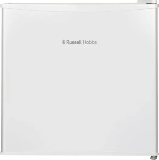 Mini réfrigérateur de table 43 litres, porte réversible et pieds réglables, petit réfrigérateur, contrôle manuel de la température, boîte à glace, blanc RHTTF0E1W