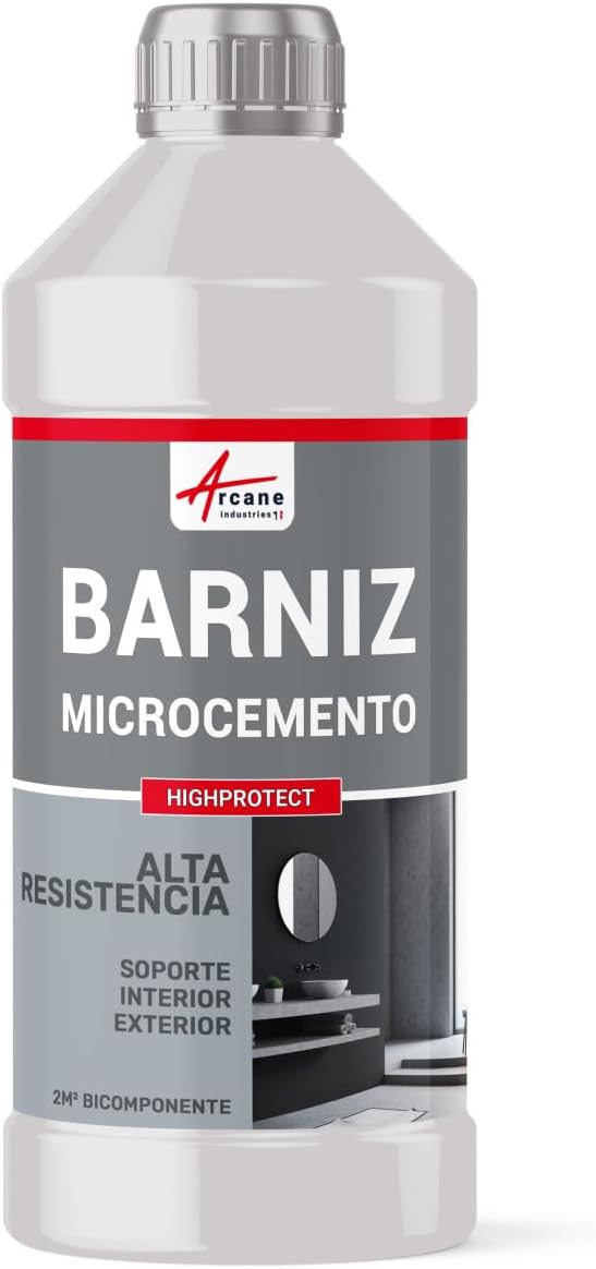 Vernis bi-composant Ultra résistant HIGHPROTECT : béton ciré, Plan de Travail, extérieur - 2 m