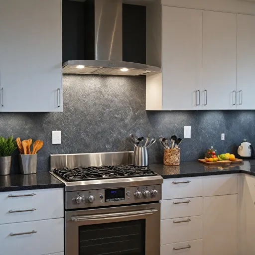 Optimisez votre cuisine avec la crédence inox de Sobuy