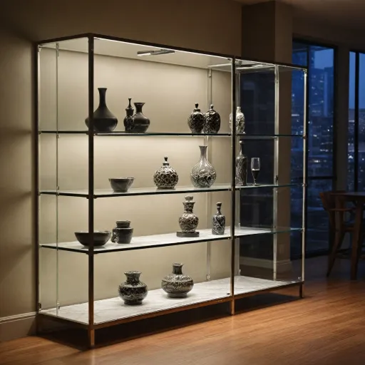 Optimisez votre espace avec le meuble haut vitrine de SoBuy