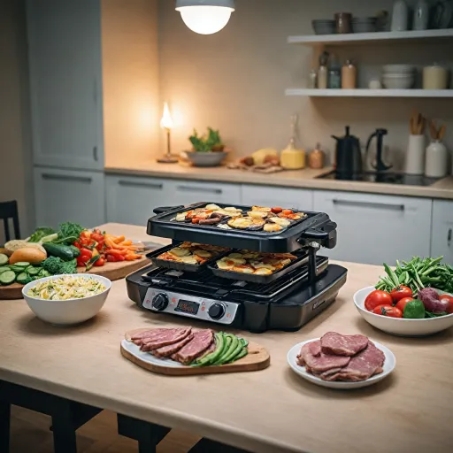 Optimisez votre espace avec un appareil à raclette Tefal