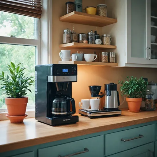 Optimisez votre espace avec une cafetière Tefal