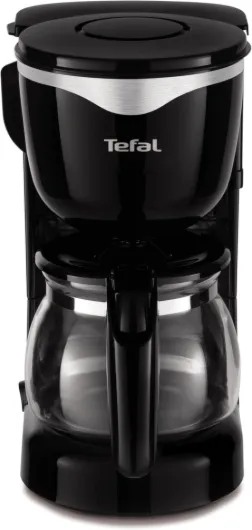 Cafetière filtre, Capacité 0,6 L, Compacte, Fonction anti-goutte pour servir pendant la percolation, Bouton On/Off lumineux, Maintien au chaud 30 minutes, Arrêt automatique CM340811