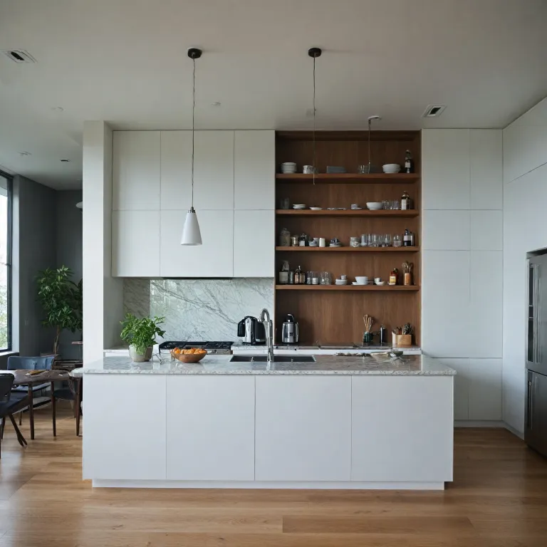 Optimisez votre espace avec une colonne de rangement pour cuisine