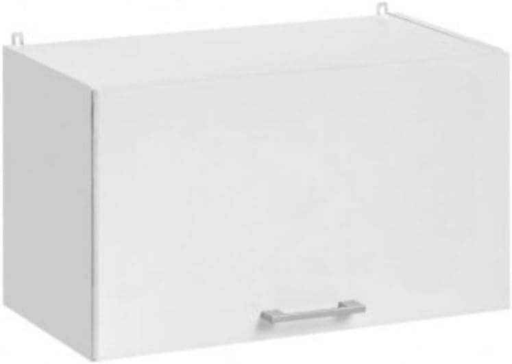 Cuisineandcie - Meuble Haut DE Cuisine ECO Blanc Porte Relevable L 60cm - Meuble Rangement, Armoire Cuisine