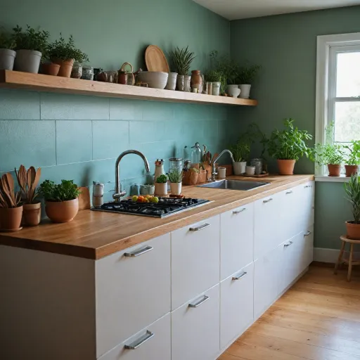 Les avantages d'un plan de travail en bois massif pour votre cuisine