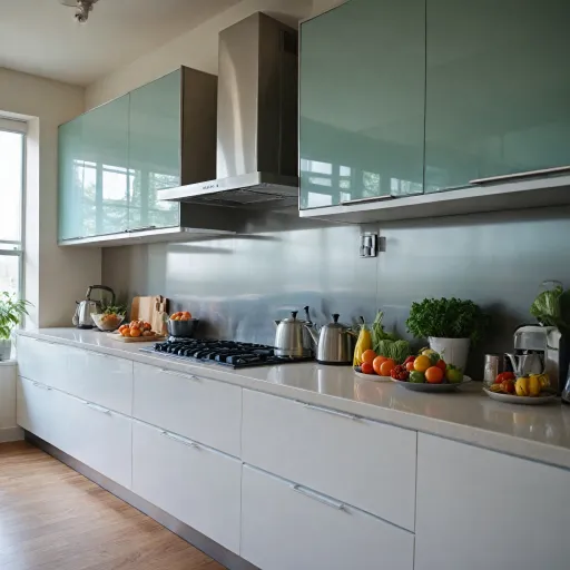 Les avantages d'une crédence en inox pour votre cuisine