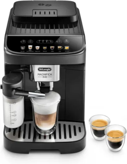 De'Longhi Magnifica Evo Machine a Café Grain ECAM292.81.B, Machine Expresso et Cappucino, 1.8L, 1450W, Noir [Exclusif Amazon] 7 Recettes