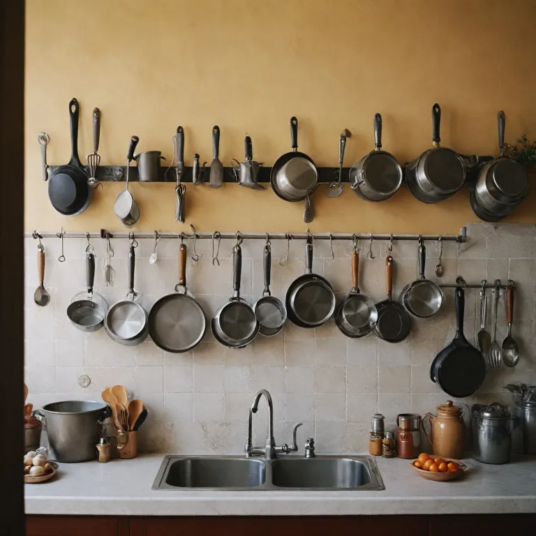 Optimisez votre espace avec des crochets de cuisine