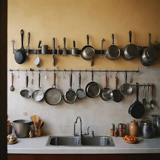 Optimisez votre espace avec des crochets de cuisine