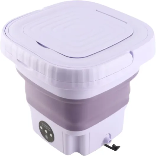 Machine à Laver Portable, Mini Laveuse Pliable de Grande capacité de 11 L, Nettoyage en Profondeur pour Sous-Vêtements, Chaussettes, Vêtements de bébé, Serviettes, pour Prise UE