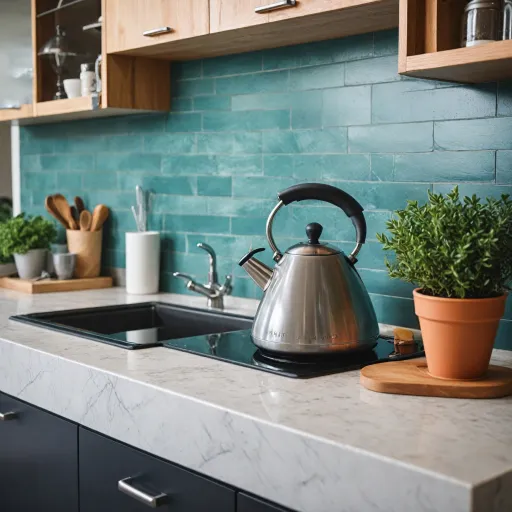 Comment choisir la bouilloire idéale pour votre plan de travail de cuisine