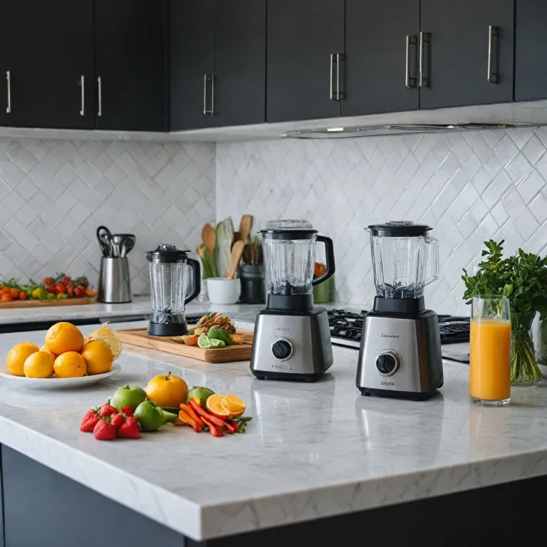 Comment bien choisir son blender pour un plan de travail de cuisine