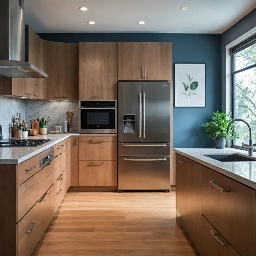 Comment choisir le réfrigérateur idéal pour votre plan de travail de cuisine