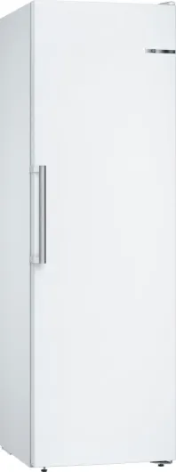 GSN36CWEP, Série 4, Congélateur armoire, Pose libre, 186 x 60 cm, 242 L, Blanc