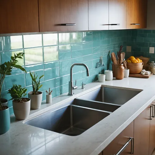 Pourquoi choisir un évier deux bacs pour votre plan de travail ?