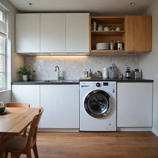 Comment choisir un lave-linge adapté à votre plan de travail de cuisine