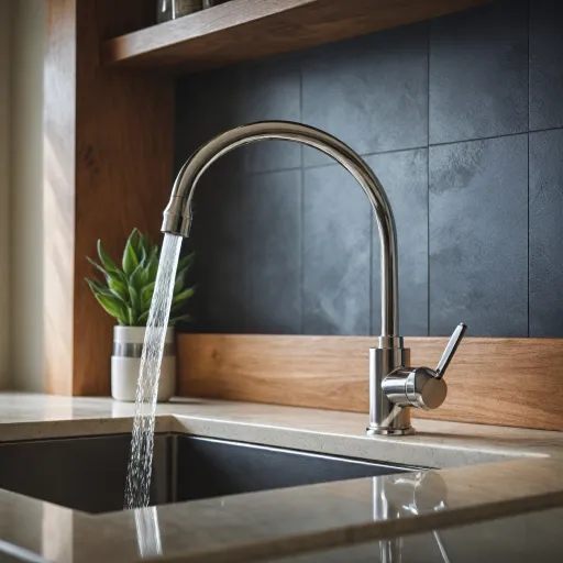 Comment choisir un robinet avec douchette adapté à votre plan de travail de cuisine