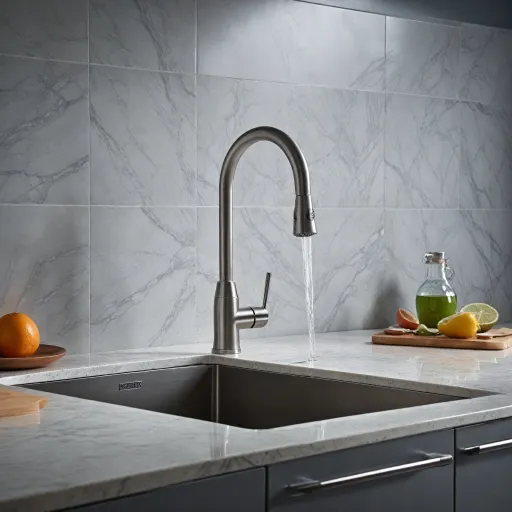 Comment choisir un robinet thermostatique adapté à votre plan de travail de cuisine